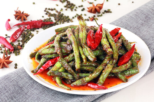 麻辣烧芸豆