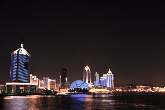 海滨夜景