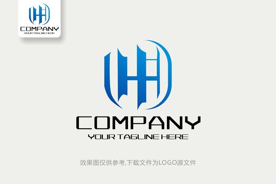 HW科技电子IT机械logo