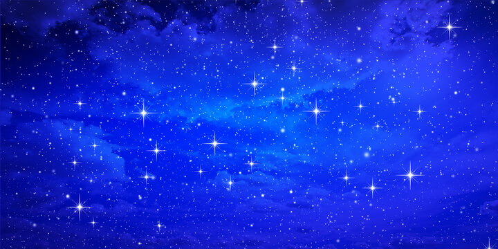 蓝色星空