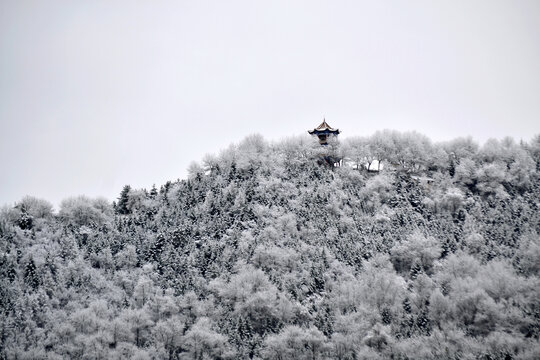 二郎山雪韵