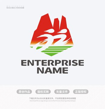 JZ字母运动会LOGO标志