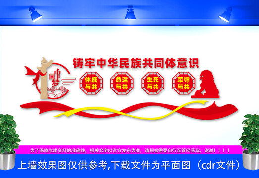 铸牢中华民族共同体意识文化墙