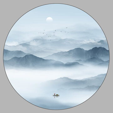 山水画