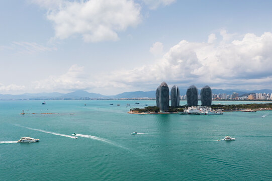 海南三亚城市风光