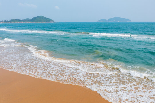 海洋沙滩海浪背景