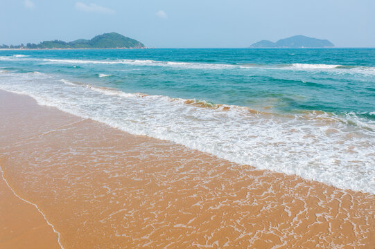 海洋沙滩海浪背景