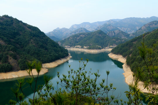 永康三渡溪水库风光