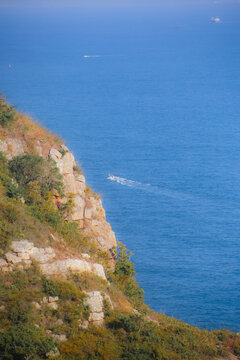 深圳东西涌海岸线徒步拍摄海景