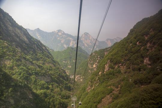 陕西华山西峰风景