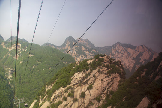 陕西华山西峰风景