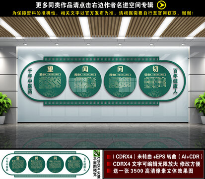 望闻问切文化墙