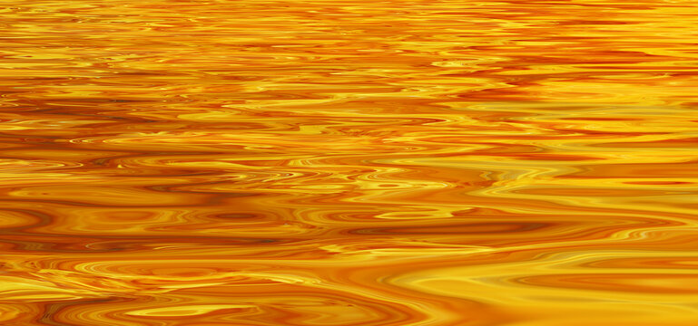 金色水纹
