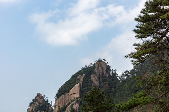 安徽九华山景区风光