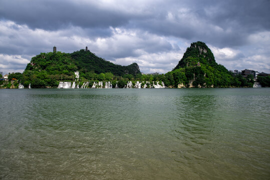 柳州城市山清水秀