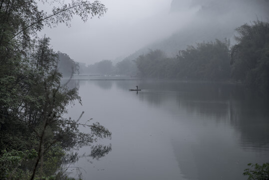 水墨山水意境