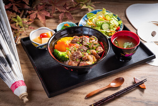 牛丼定食