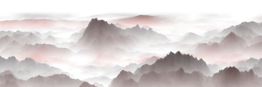 新中式水墨山水