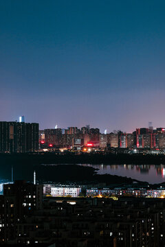 武汉盘龙城夜景