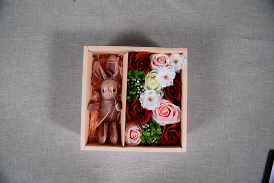礼盒玫瑰花