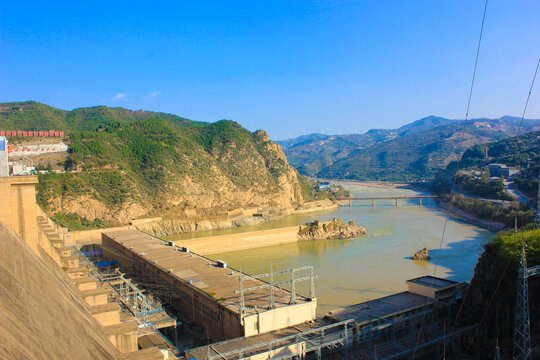 黄河三门峡大坝