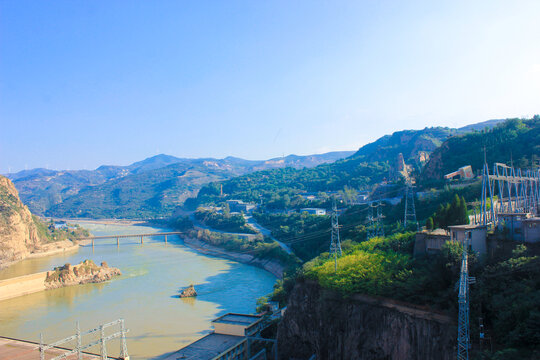 黄河三门峡大坝