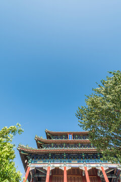 中国北京景山公园万春亭