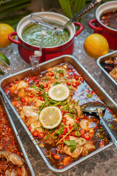 泰式生蚝牡蛎海鲜美食
