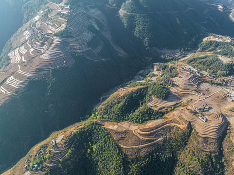 乌蒙山山区航拍