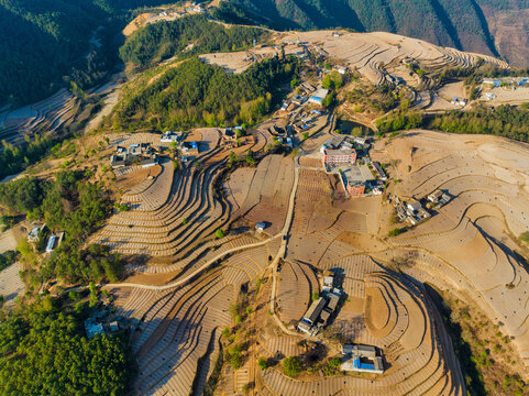 乌蒙山山区航拍