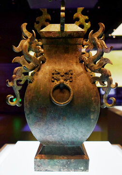 中山王璺铜方壶