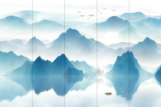 山水画
