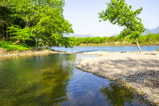 永嘉楠溪江山水风景