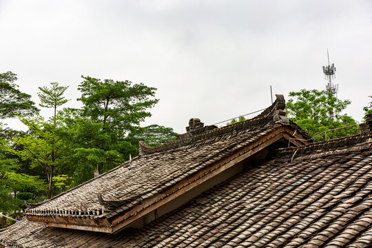 相思小镇侗族民居屋顶