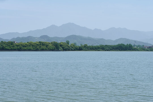 富阳富春江景