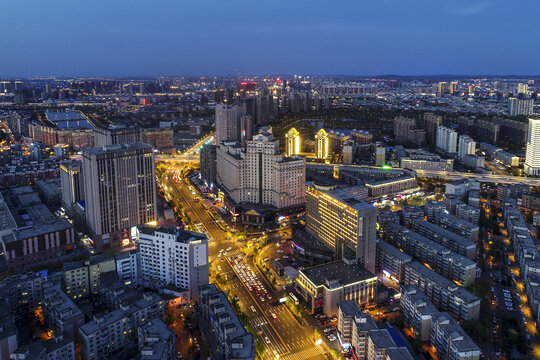 长春夜景