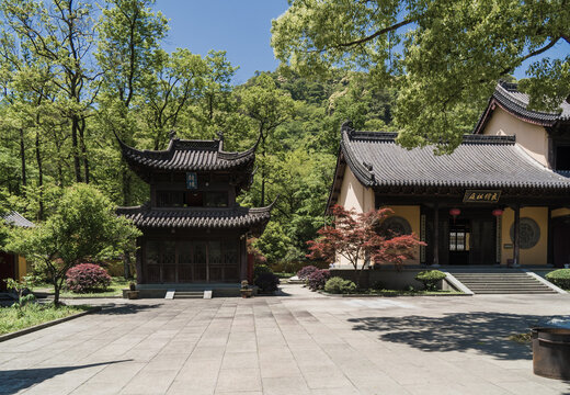 浙江诸暨五泄风景区五泄禅寺