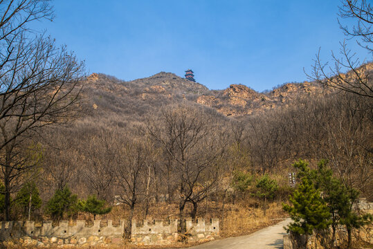 北京狮子山定都峰定都阁