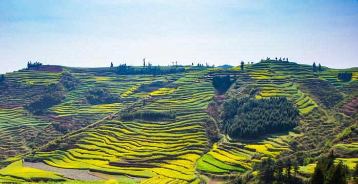 山区田园风光