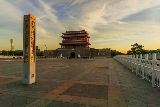 中国北京永定门
