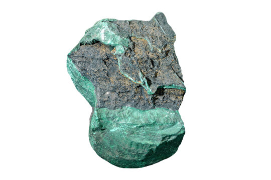 绿铜矿原石