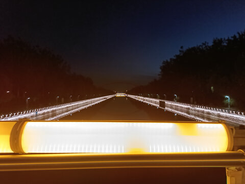 公园夜景
