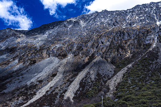 高原雪山