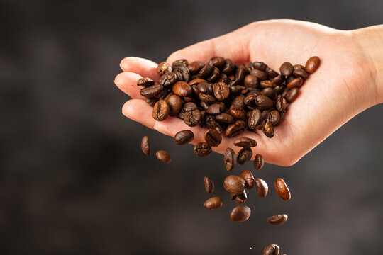 手冲现磨咖啡豆早餐咖啡粉