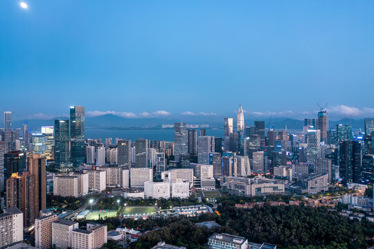 深圳粤海街道夜景