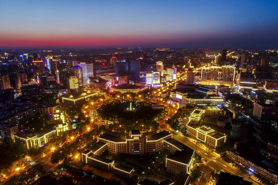 长春夜景