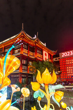 上海豫园花灯夜景