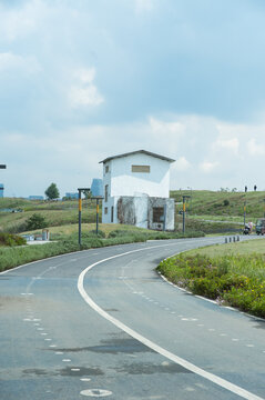 中和湿地公园白房子日系建筑