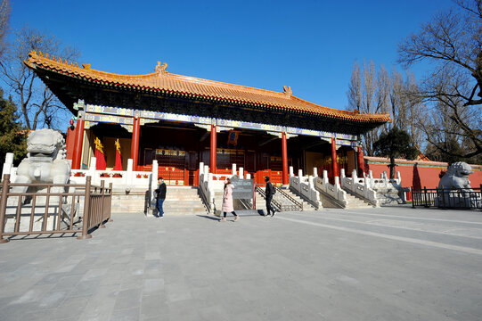 北京景山寿皇殿