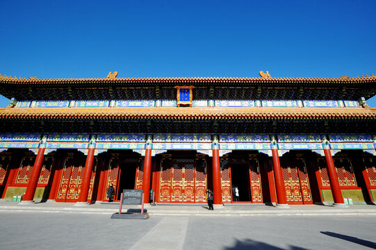 北京景山寿皇殿